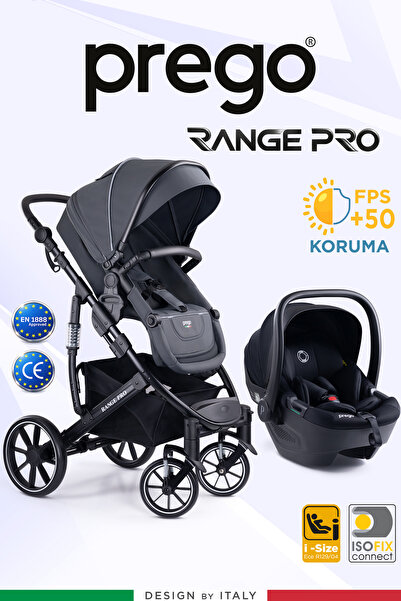 Prego Range Pro Çift Yönlü Portbebeli Bebek Arabası