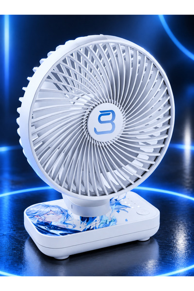 Bhave Aero Q Şarjlı Masaüstü Vantilatör - Type-C Girişli Taşınabilir Fan 4 Ka...