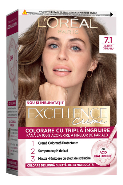 L'Oreal Paris Vopsea de par permanenta cu amoniac L'Oreal Paris Excellence Cr...