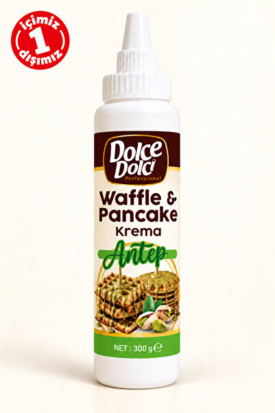 Antep Fıstıklı Waffle ve Pancake Sosu 300 g