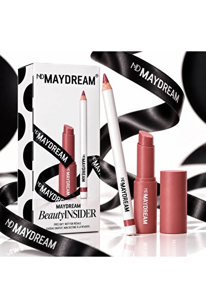 MAYDREAM جلوس ملمع ومحدد الشفاه من ماي دريم Lip Duo