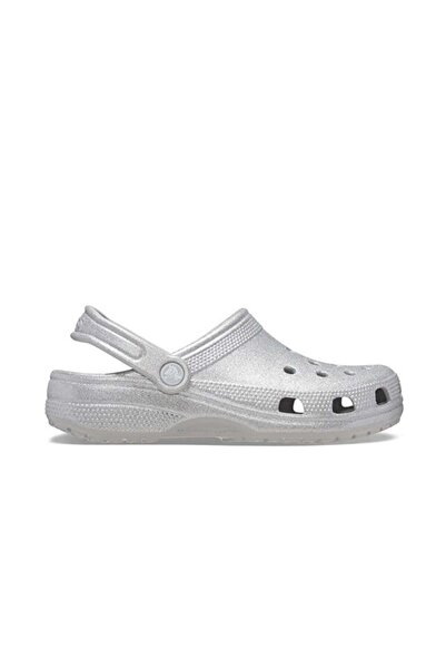 Crocs Classic Glitter Kadın Gri Terlik
