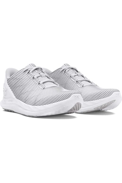 Under Armour حذاء الجري Charged Speed ​​Swift للسيدات باللون الرمادي
