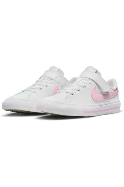Nike COURT LEGACY (PSV) Beyaz Kız Çocuk Günlük Spor Ayakkabı DA5381-115
