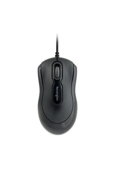 KENSINGTON Wired Mouse 180cm Black Mouse in a Box