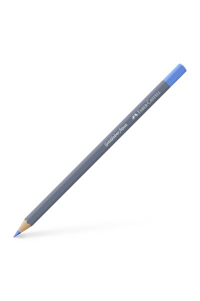 Faber Castell Creion colorat acuarelabil Albastru Ultramarin deschis 140 Goldfab