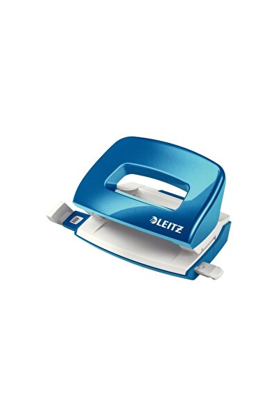 Leitz WOW 5060 MINI NeXXt Series metal hole punch, 10 sheets, blue