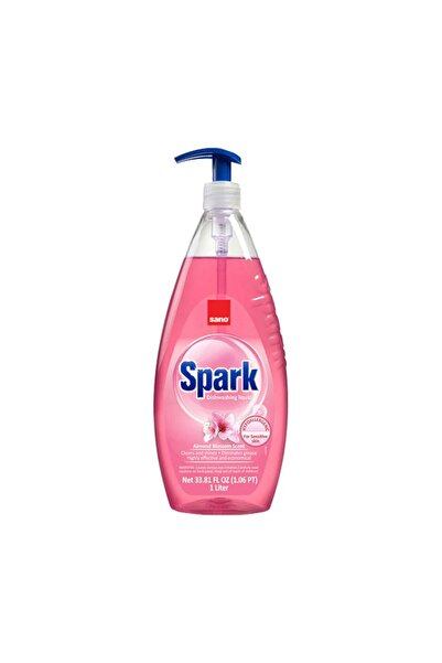 Sano Detergent de vase Vase Almonds cu pompă 1L SPARK