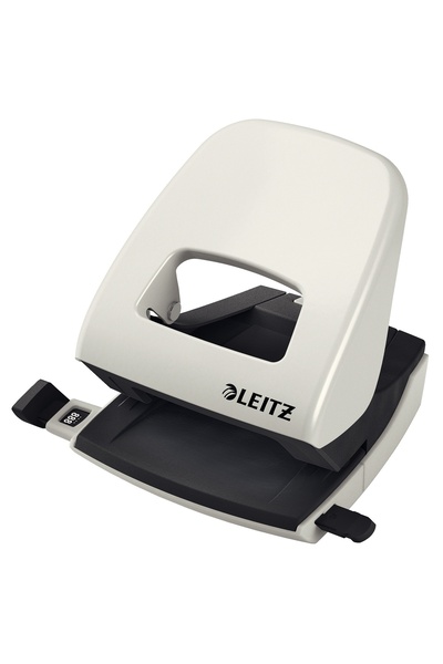 Leitz Hole Punch 30 Sheets Model 5008 Metallic Grey