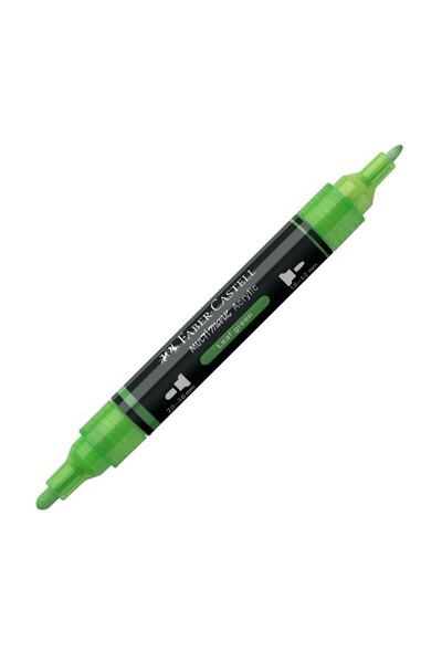 Faber Castell Акрилен маркер Мултимарк Цвят 112 Листово зелено Фабер-Кастел