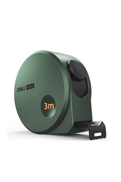 Deli Steel Tape Measure 3M*16MM HOME SERIES Green