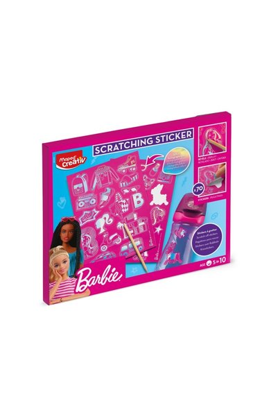 Maped Creative Top Bottom Set Barbie Scratch stickers