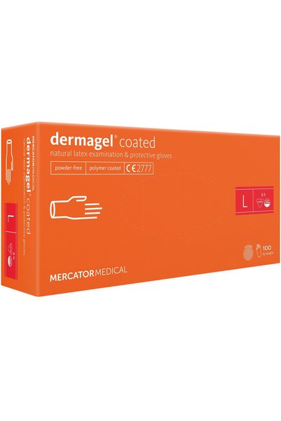 NB_CLEANING Latex Gloves Without Powder 100/Box L