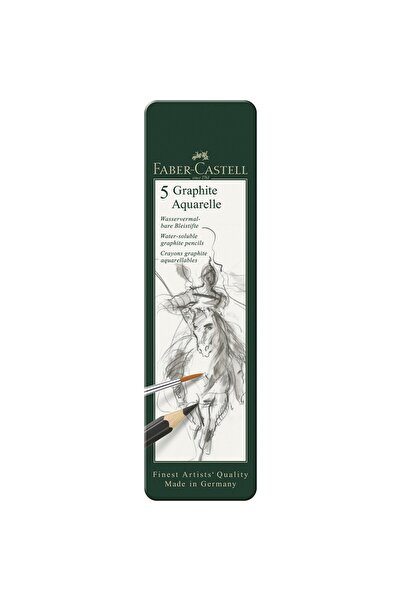 Faber Castell Σετ 5 τεμαχίων μολυβιών γραφίτη ακουαρέλας Faber-Castell