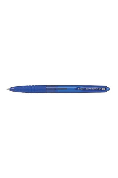 Pilot Pen with 1mm SuperGrip retractable mechanism blue