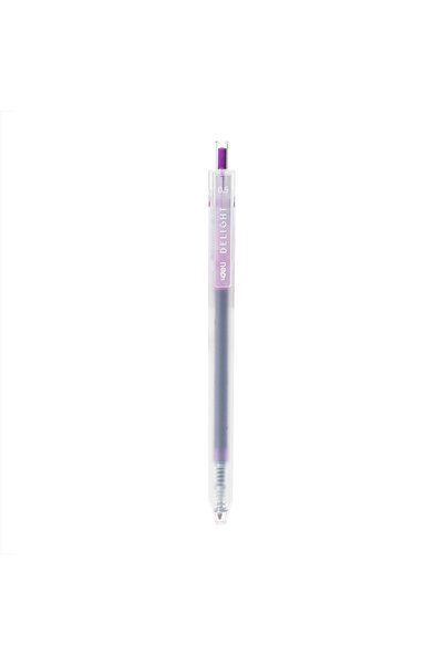 Deli Pix cu gel cu mecanism 0.5mm mov Delight