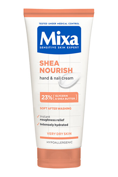 MİXA Crema de maini reparatoare Mixa Shea Nourish, 100 ml