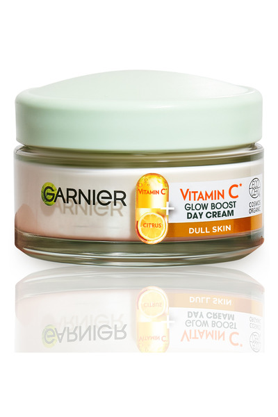 Garnier Crema de zi iluminatoare Garnier BIO imbogatita cu Vitamina C, 50 ml