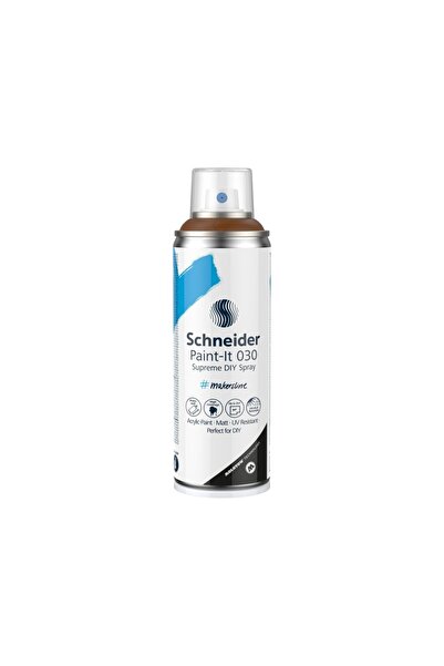 SCHNEIDER Σπρέι Σουπρίμ Πέιντ-Ιτ 030 καφέ