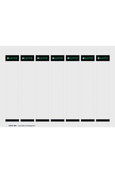 Leitz Printable labels for book spines 52mm (175 labels)