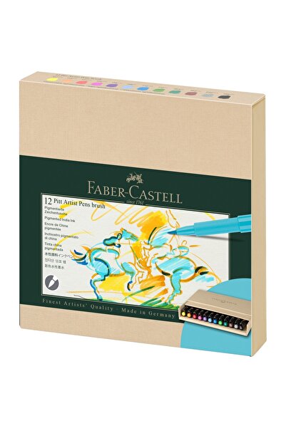 Faber Castell PITT ARTIST PEN STUDIO BOX 12 BUCĂȚI 2024 FABER-CASTELL