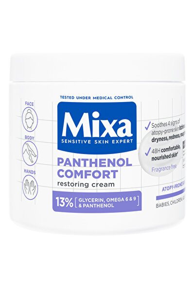 MİXA Crema reparatoare pentru fata si corp Mixa Panthenol Comfort cu 13% Glic...