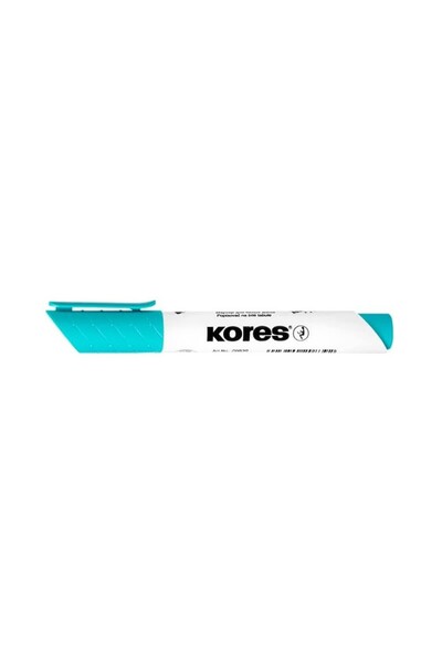 kores Marker pentru tablă albă turcoaz 3mm