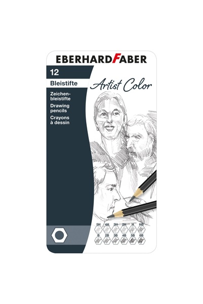 Eberhard Faber ART SET 12 PCS GRAPHITE PENCIL