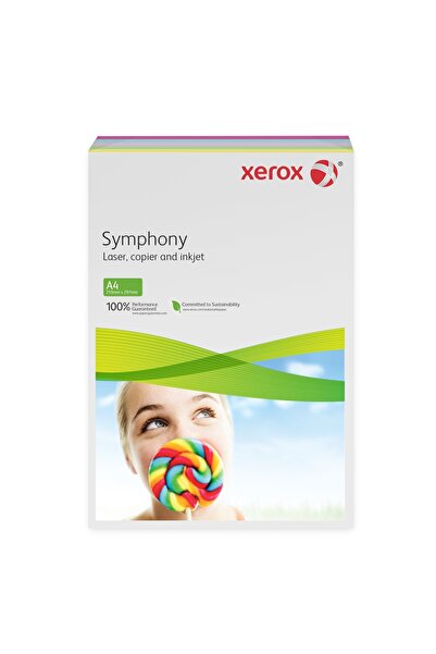 Xerox Hârtie copiator A4 asortată, 80g, 5 x 50 coli/Top.