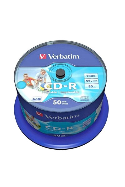 Verbatim CD-R imprimabile 50/SET 700MB 52X 43438