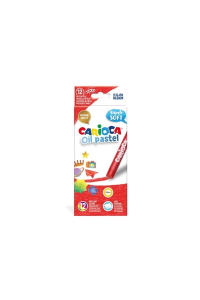 carioca Crayons Oil Pastel Maxi 12/box
