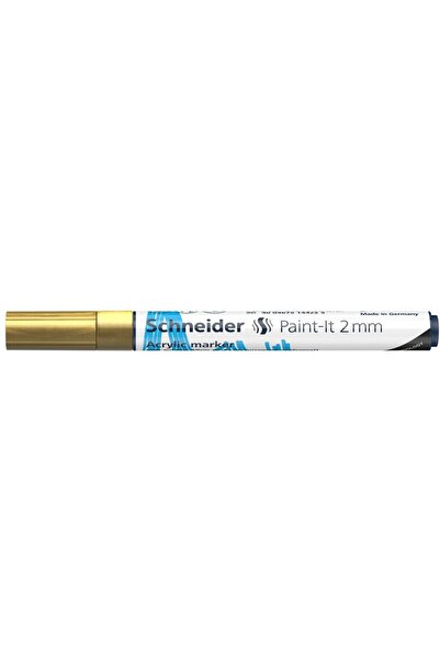 SCHNEIDER Marker acrilic Paint-It 310 2 mm auriu