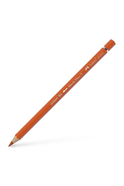Faber Castell Watercolor Colored Pencil Dark Orange Cadmium 115 A. Durer Faber-