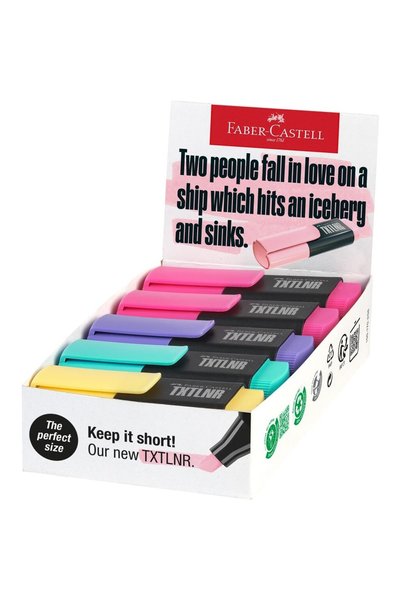 Faber Castell Evidențiator Mini Culori Pastelate Asortate Model B FABER-CASTELL