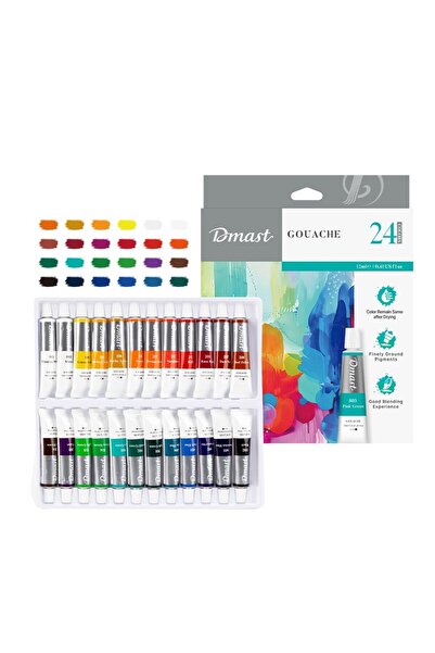 DMAST GUASE 24 CULORI 12 ML DE LA PEBEO