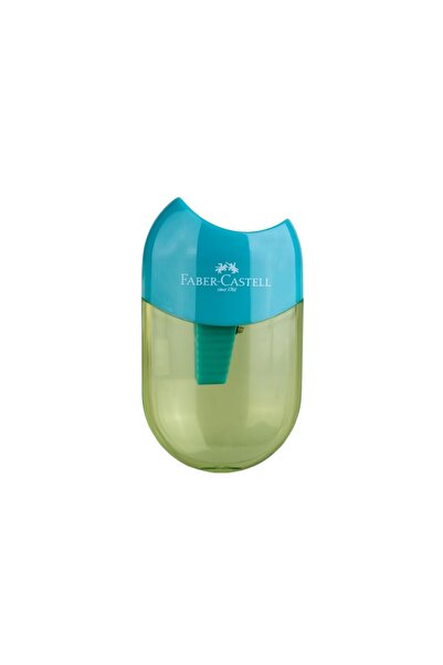 Faber Castell Ascutitoare plastic simpla cu container apple trend 2019 faber