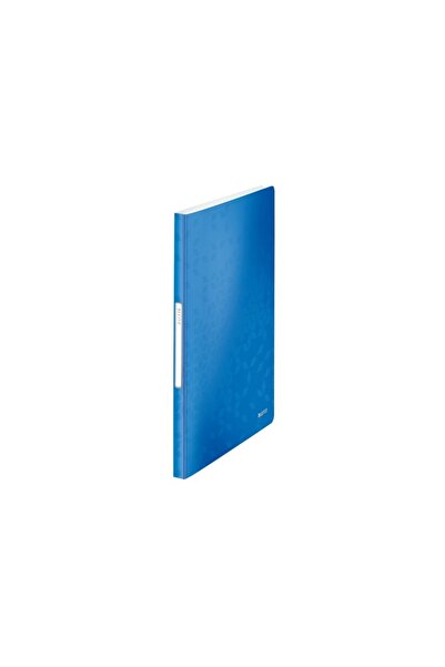 Leitz Presentation Folder 40 Sheets Blue Metallic WOW