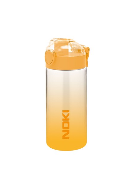 Noki Sticlă de apă Tritan Soft Touch 500ml cu deschidere automată și mâner de...