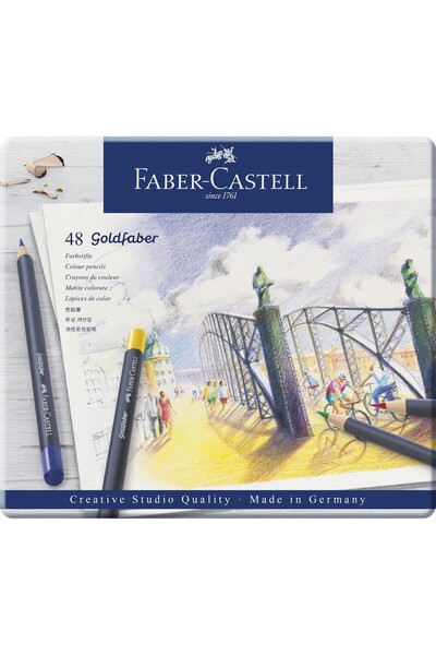 Faber Castell Goldfaber Dry Paint Pen 48 Pack