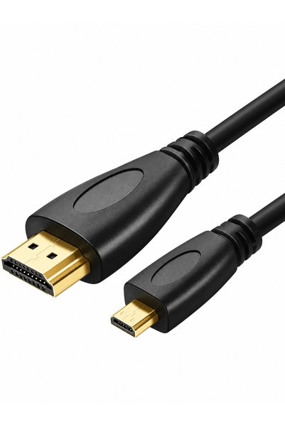 MVLH 3 Metre Micro HDMI HDMI Kablo 4K 60Hz HDR Altın Kaplama Uçlu Kamera Lapt...