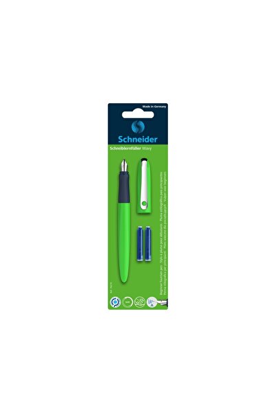 SCHNEIDER Pix ondulat 1 buc/blister, culoare verde