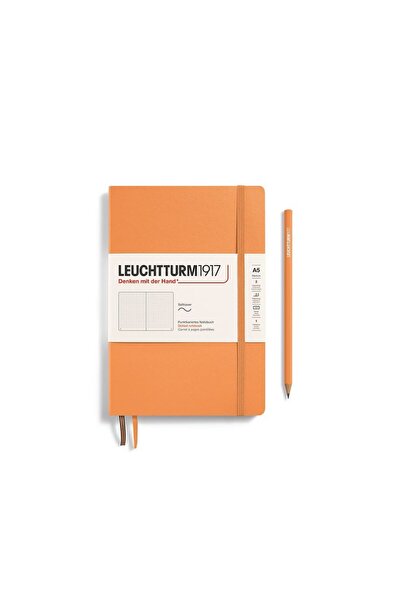 Leuchtturm Тетрадка А5 на точки с гъвкава прасковена корица