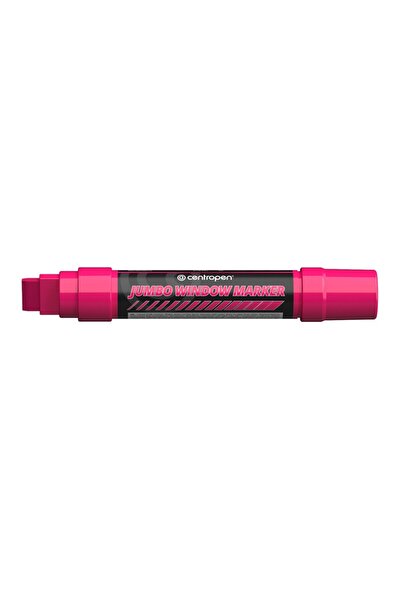 CENTROPEN Pink Liquid Chalk Marker Jumbo 2-15mm 9120