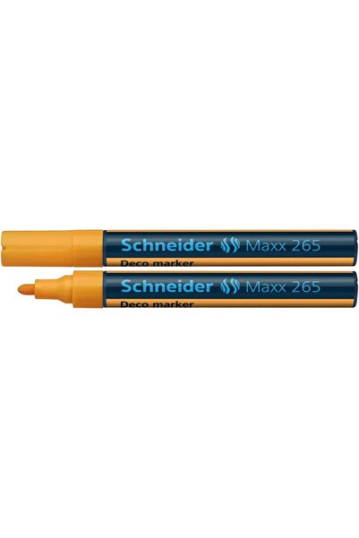 SCHNEIDER Marker cu cretă lichidă 2-3 mm Deco 265 portocaliu