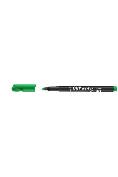 OEM Permanent Fine Tip OHP Marker ICO 0.3 mm Green