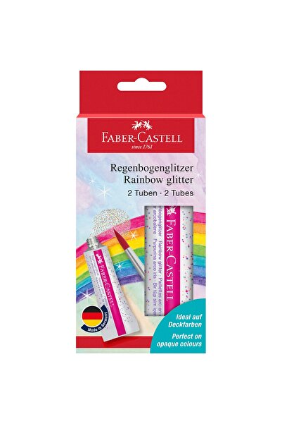 Faber Castell GLITTER RAINBOW SET 2X12 ML FABER-CASTELL