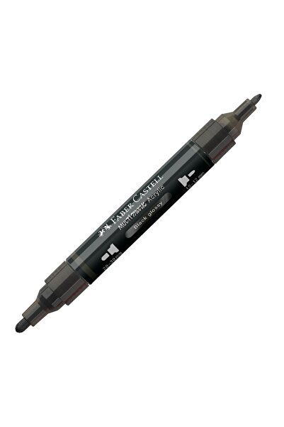 Faber Castell Marker acrilic Multimark Color 299 Negru lucios Faber-Castell