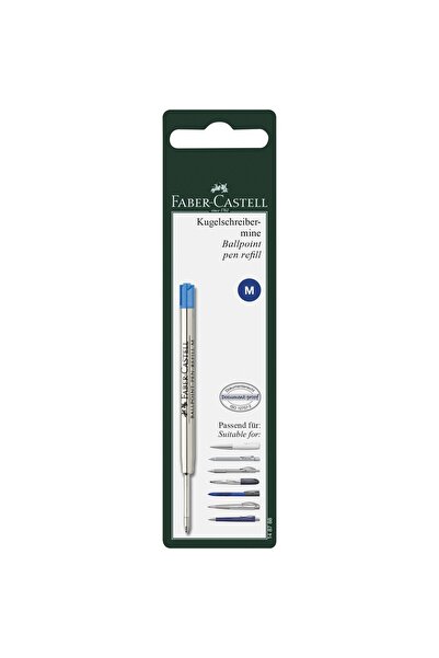 Faber Castell ΜΠΛΙΣΤΕΡ ΑΝΤΑΛΛΑΚΤΙΚΟ ΜΕΤΑΛΛΙΚΟ ΣΤΥΛΟ ΜΠΛΕ FABER-CASTELL