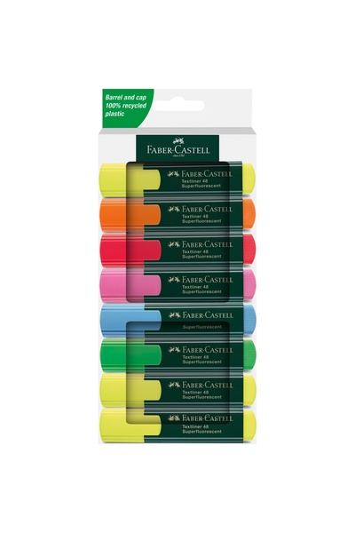 Faber Castell TEXTMARKER SET 8 CARDBOARD BOX 1548 2024 FABER-CASTELL