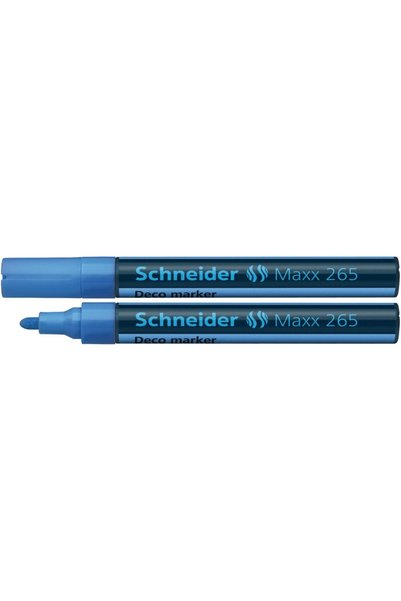 SCHNEIDER Течен тебеширен маркер 2-3 мм Деко 265 син